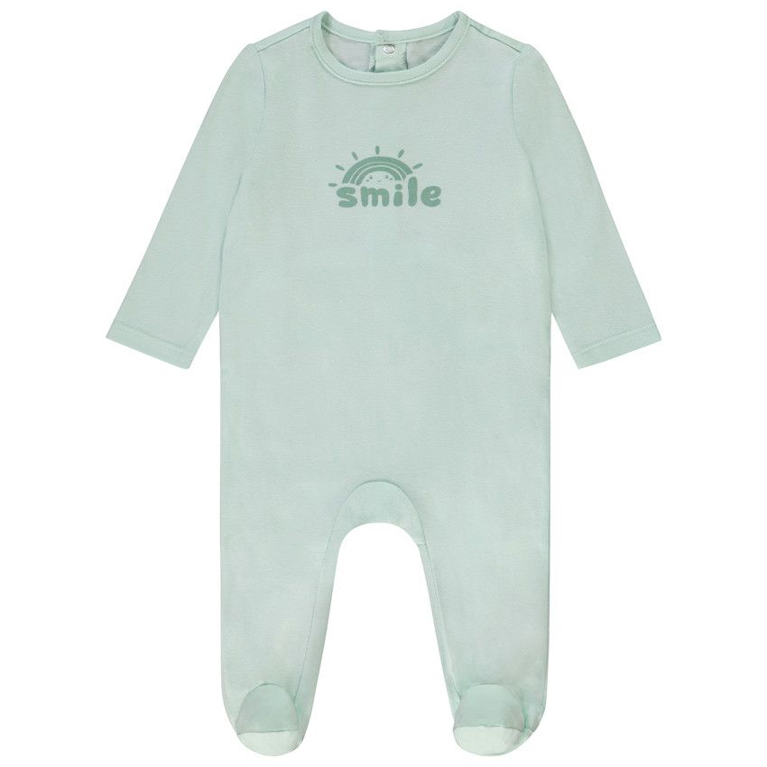 Dors-bien en jersey print fantaisie pour bébé garçon - Vert