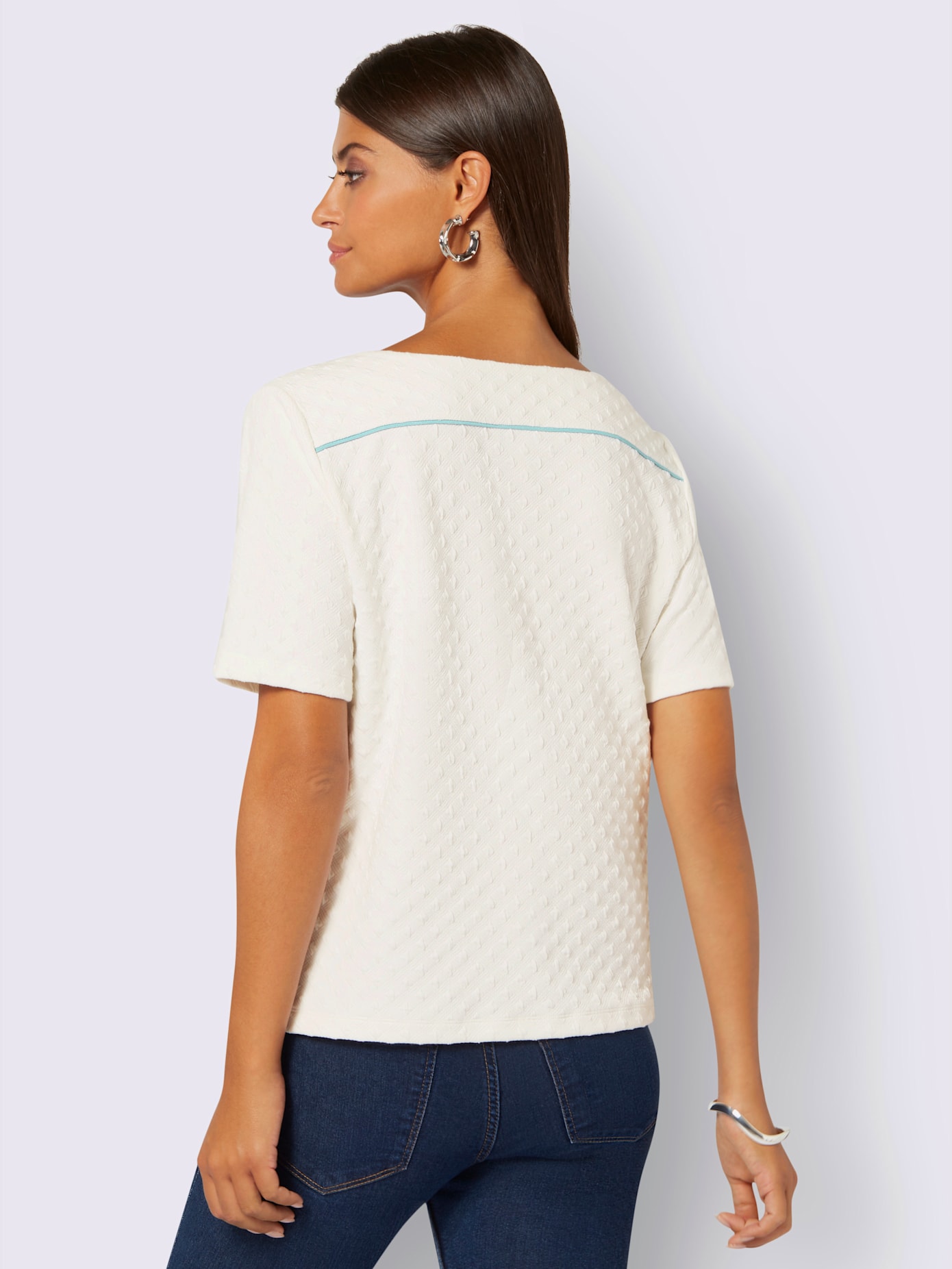 T-shirt jacquard
