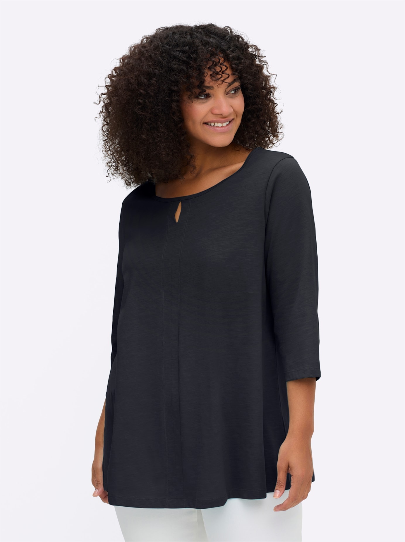 Sheego 3/4-Arm-Shirt »3/4-Arm-Shirt« 1 Stk.