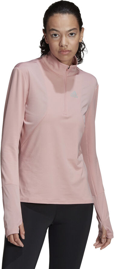 adidas Own The Run 1/2 Zip løbetrøje Pink