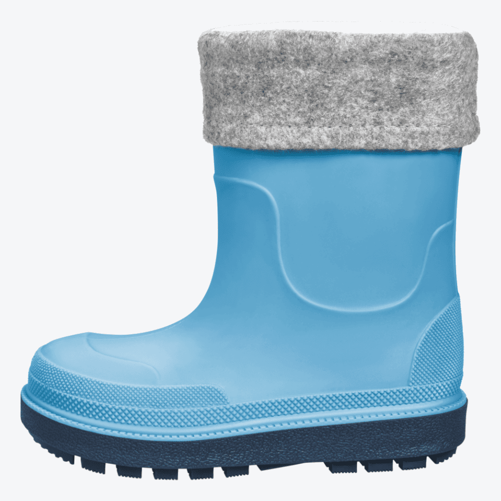 Playshoes Gummistiefel - Regenstiefel mit Futter - Blau