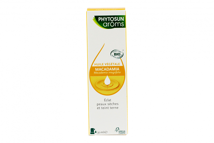 Huile végétale macadamia 30ml