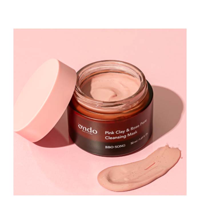 Ondo Beauty 36.5 - Máscara de limpeza BBO-Song Pink Clay & Rose Pore