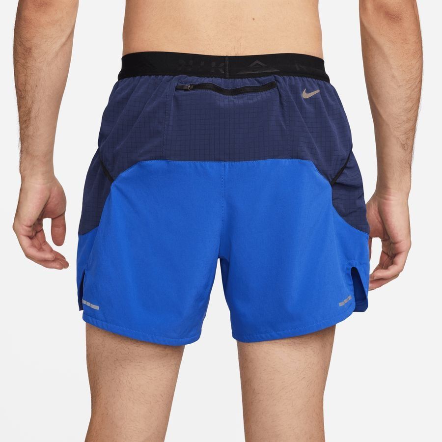 Nike Short Running Dri-FIT Second Sunrise 5'' Brief - Bleu/Bleu Marine/Citron