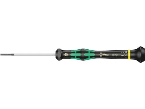 Wera 2035 elektronik-skruetrækker til lige kærv, 13 mm, 157 mm, 13 mm