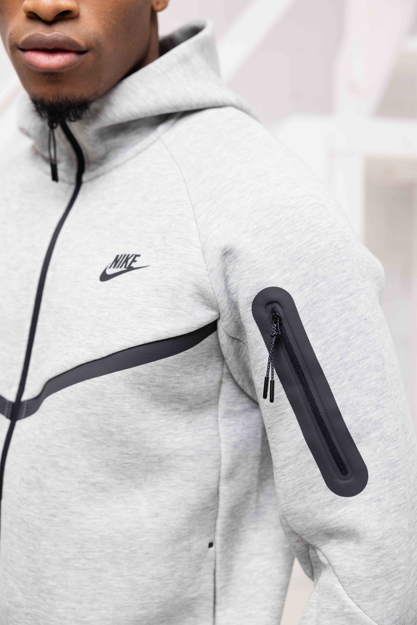 Nike Tech Fleece Trainingsjack Heren Grijs