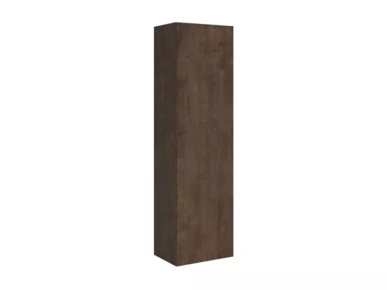 Armoire lit 120x190 avec canapé et colonne de rangement bois noyer Kanto-Couleur Microfibre 08