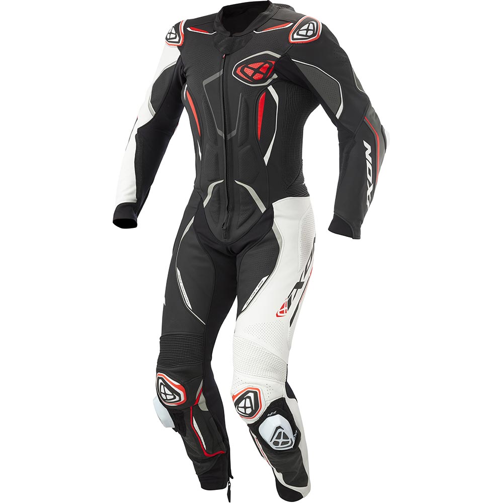 Ixon - Combinaison Demonio - 1 pièce Noir / Blanc / Rouge
