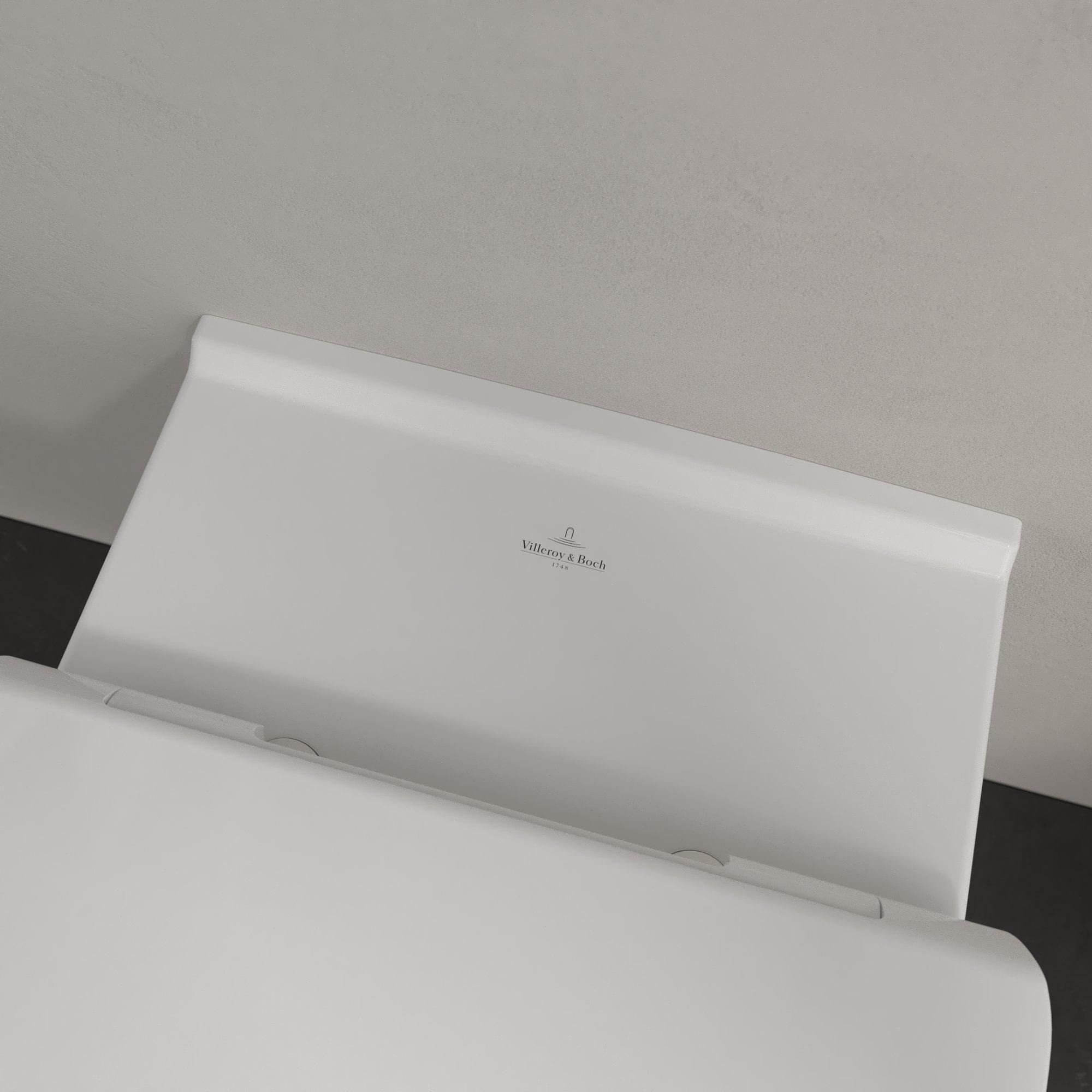 Villeroy & Boch ViCare randloos toilet CeramicPlus wit glans