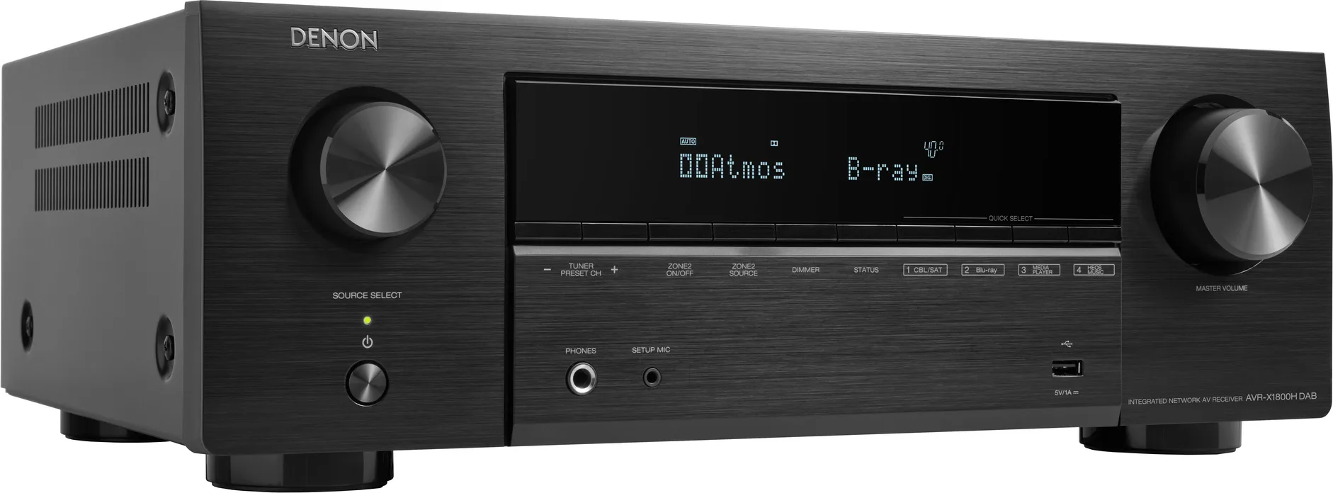 Denon AVR-X1800H DAB Amplis home-cinéma