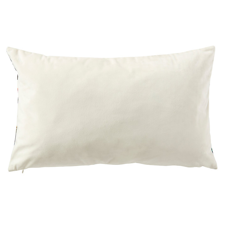 Coussin GoodHome Guhajar crème 30 x 50 cm