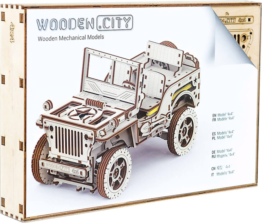 Wooden City: Jeep 4x4