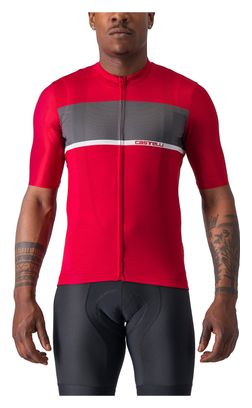 Maillot Manches Courtes Castelli Tradizione Rouge