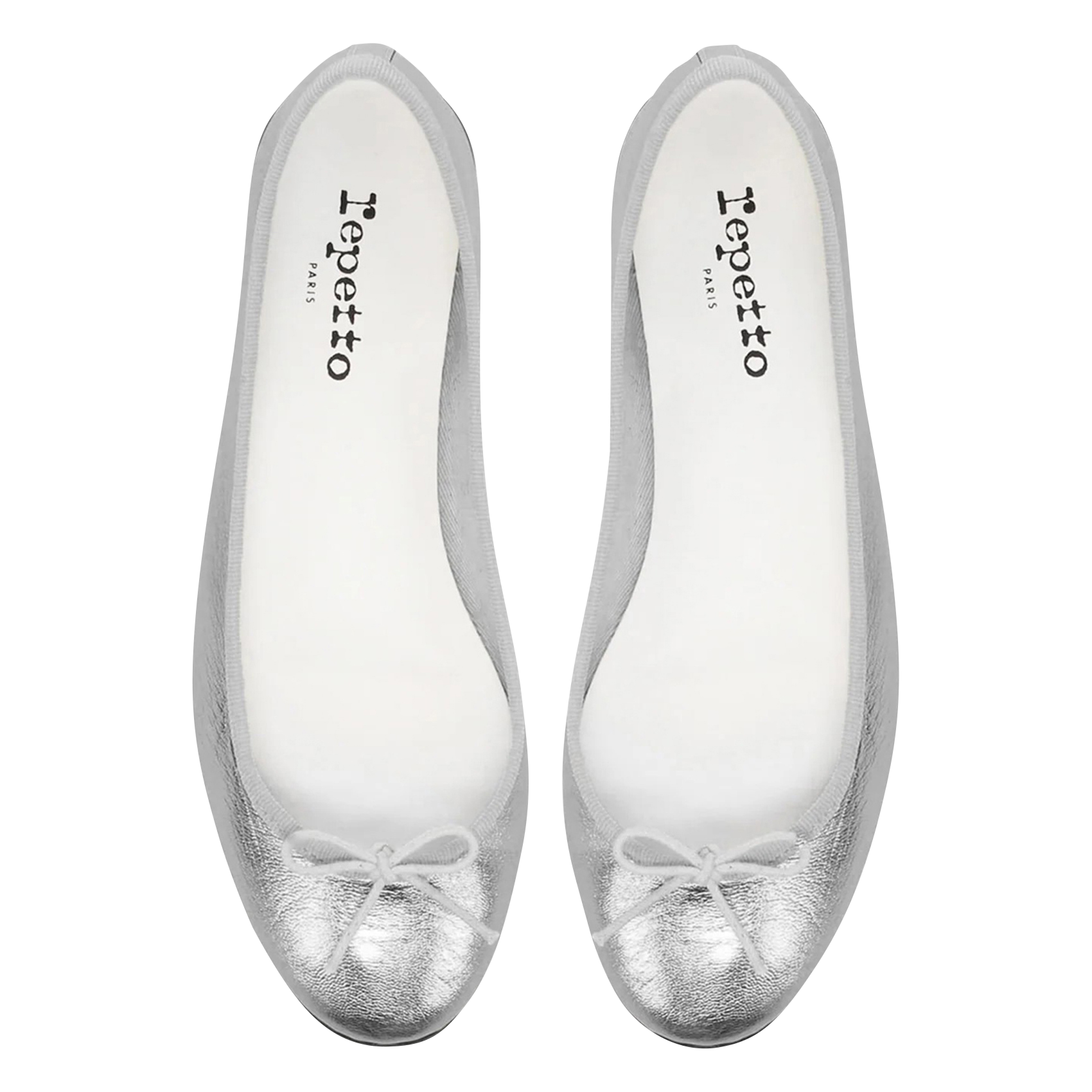 CENDRILLON - Ballerines métallisé en cuir | Argent