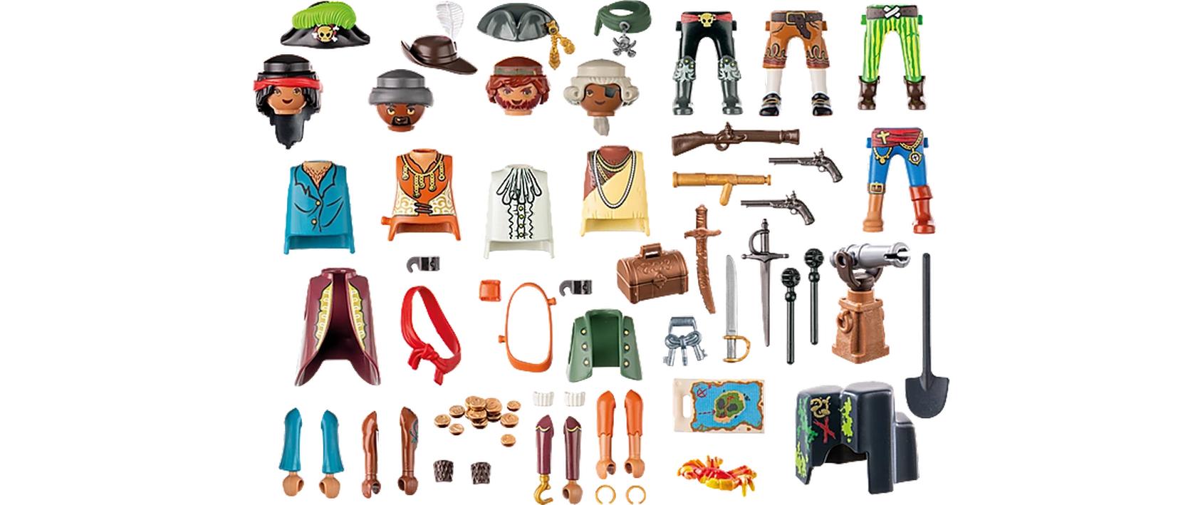 Pirates My Figures 71533Kreatives Zusammenstellen eigener Piratenfiguren