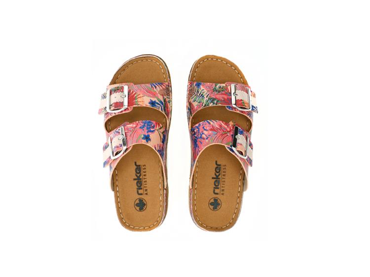 Rieker V8751 rosa-jungle/rose