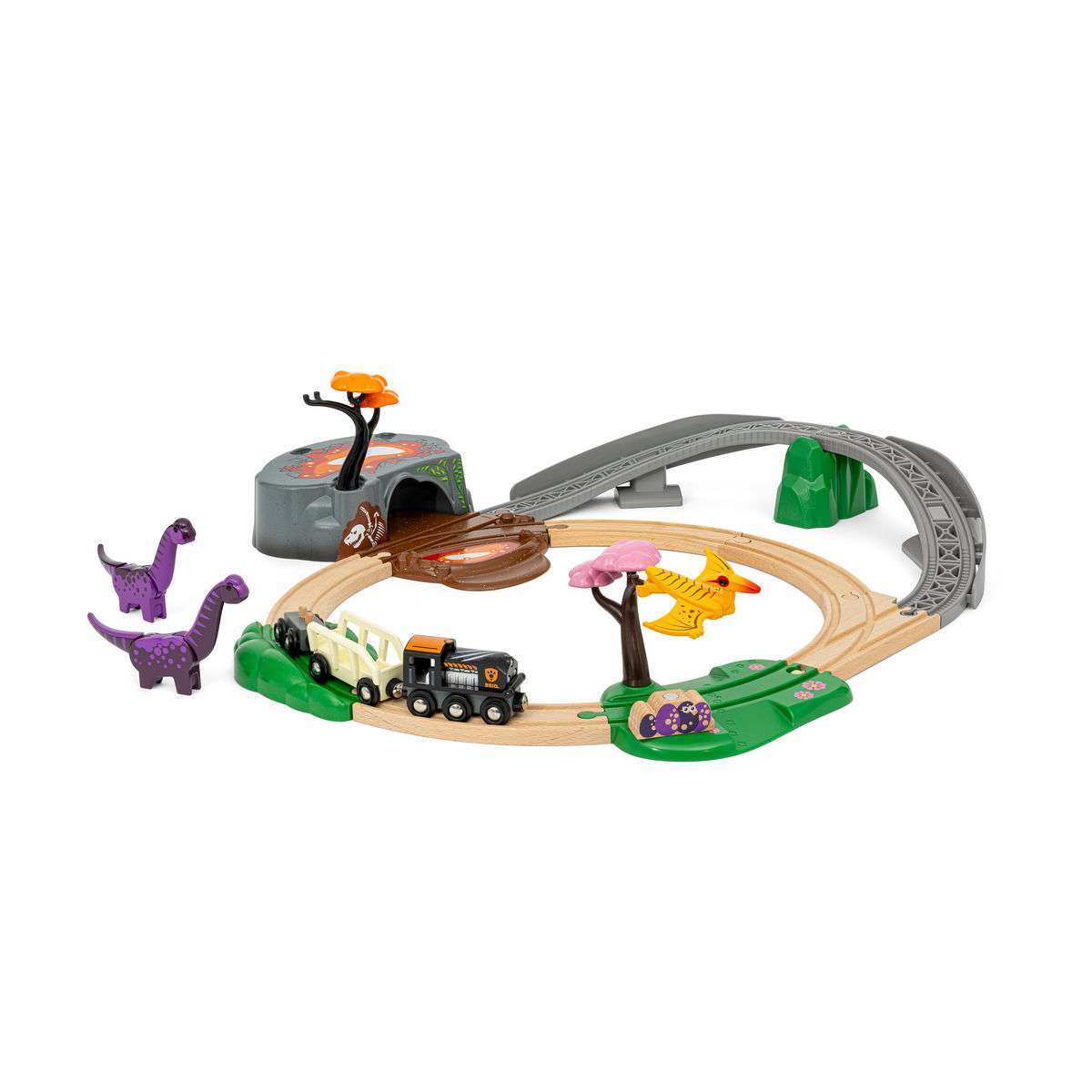 BRIO Spiel Dinosaurier Abenteuer-Set