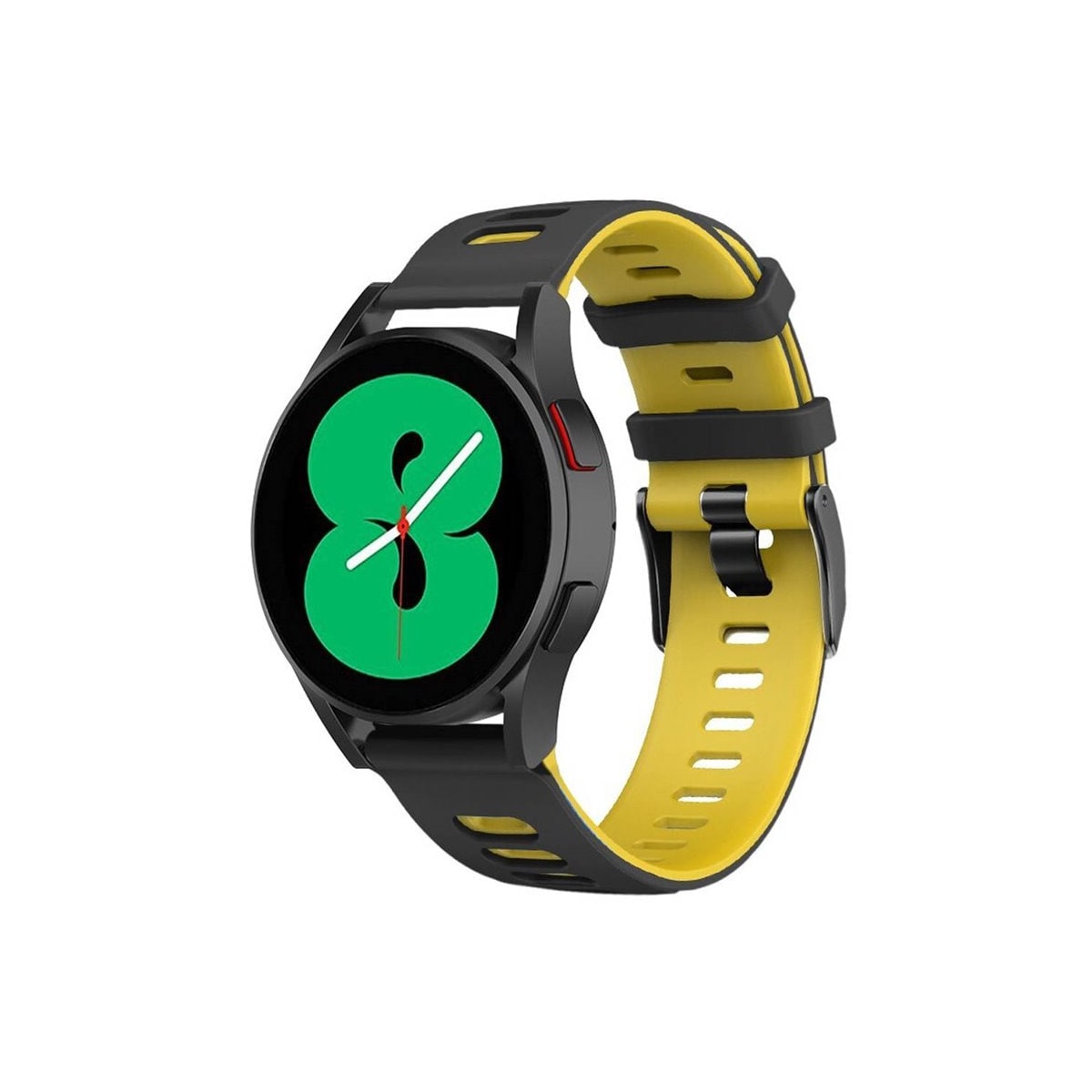Twin Sport armbånd Samsung Galaxy Watch 4 (40mm) - Svart/gul