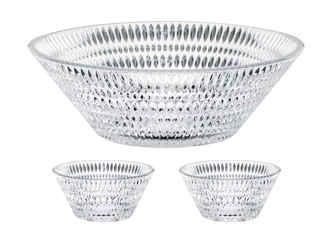 Nachtmann Schalen-Set ETHNO 3-teilig Kristallglas