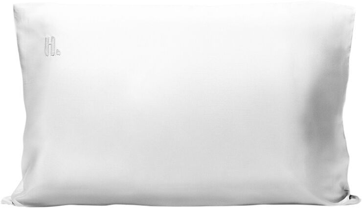 Hairlust Silky Bamboo Pillowcase, Pearl White 60x63/70cm Hvid