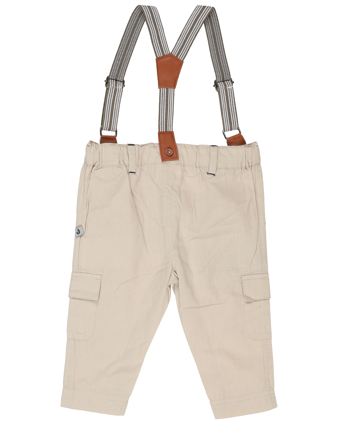 Cargohose OUTBACK mit Hosenträgern in beige