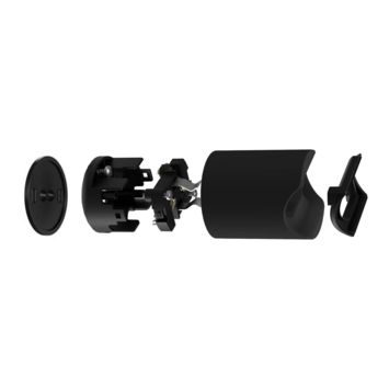 Wand- of plafondlamphouder met S14d-fitting - Waterdicht IP44