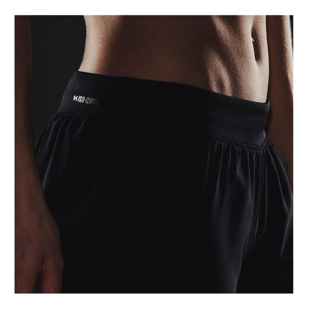 Under Armour ISO-CHILL RUN 2N1 - Short Femme noir