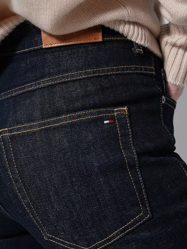 TOMMY HILFIGER Jeans Straight Fit  dunkelblau
