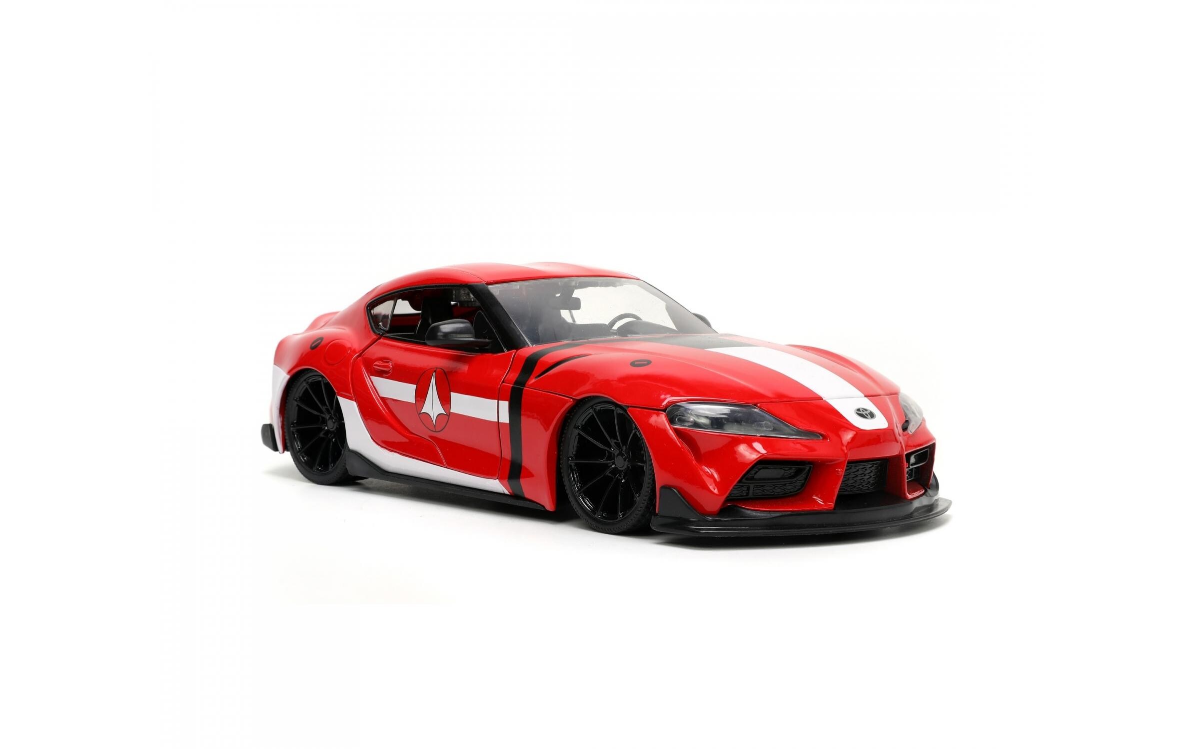 Toyota Supra MK5 Robotech M. Sterling 1:24M. Sterling aus der Robotech Anime Serie mit 2020 Toyota Supra Modellauto