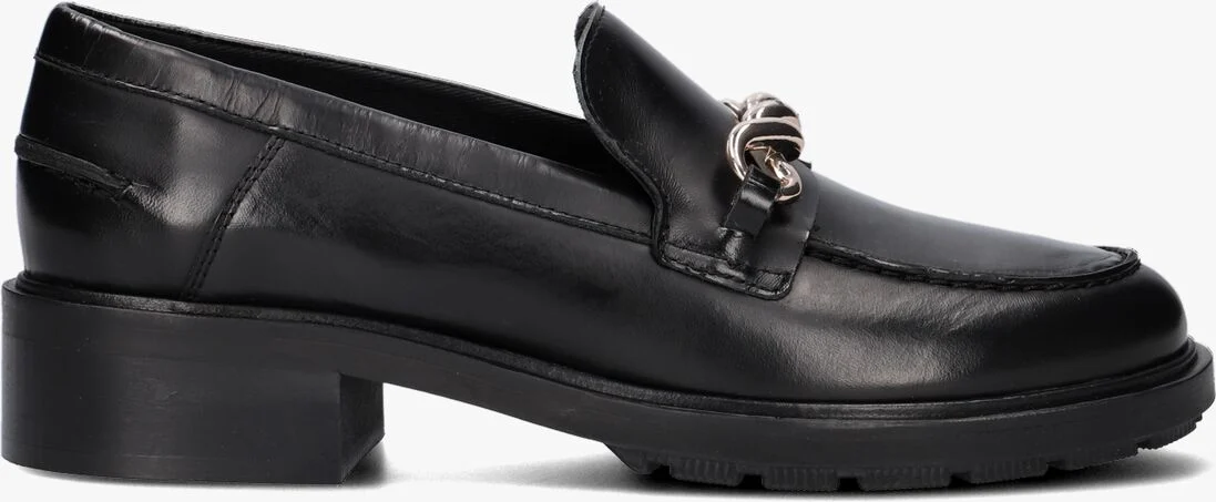 TOMMY HILFIGER zwarte tommy hilfiger loafers tommy twist mocassin