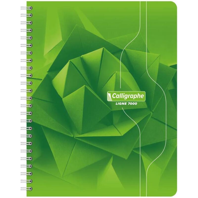 Cahier reliure intégrale 7000 17x22 cm 100 pages grands carreaux 70 g - Assortis