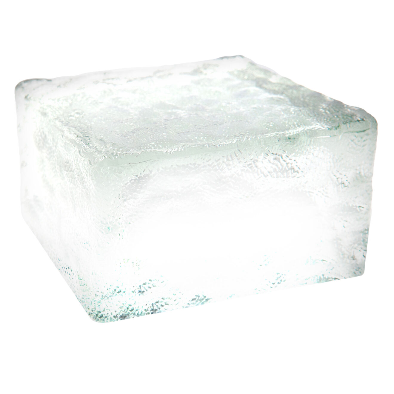 Pratik Garden 4 Pavés solaires mambo blancs - 7x7x5  cm