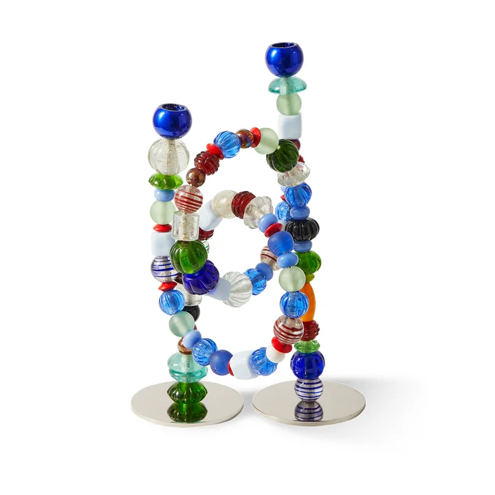 Pols Potten - Beads Kerzenhalter, mehrfarbig