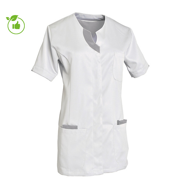 Tunique chasuble femme Lila premium lyocell blanche, taille 3