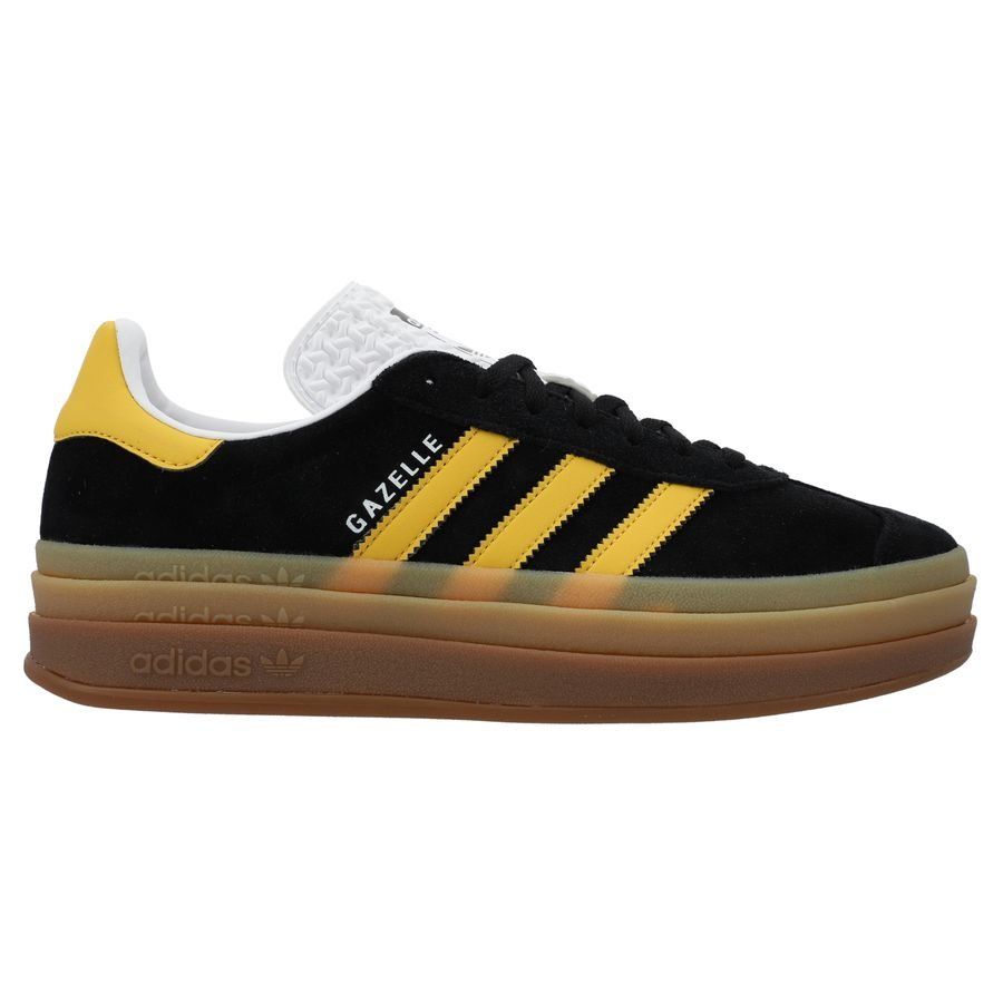 adidas Originals Chaussures Gazelle Bold - Noir/Jaune/Blanc Femme