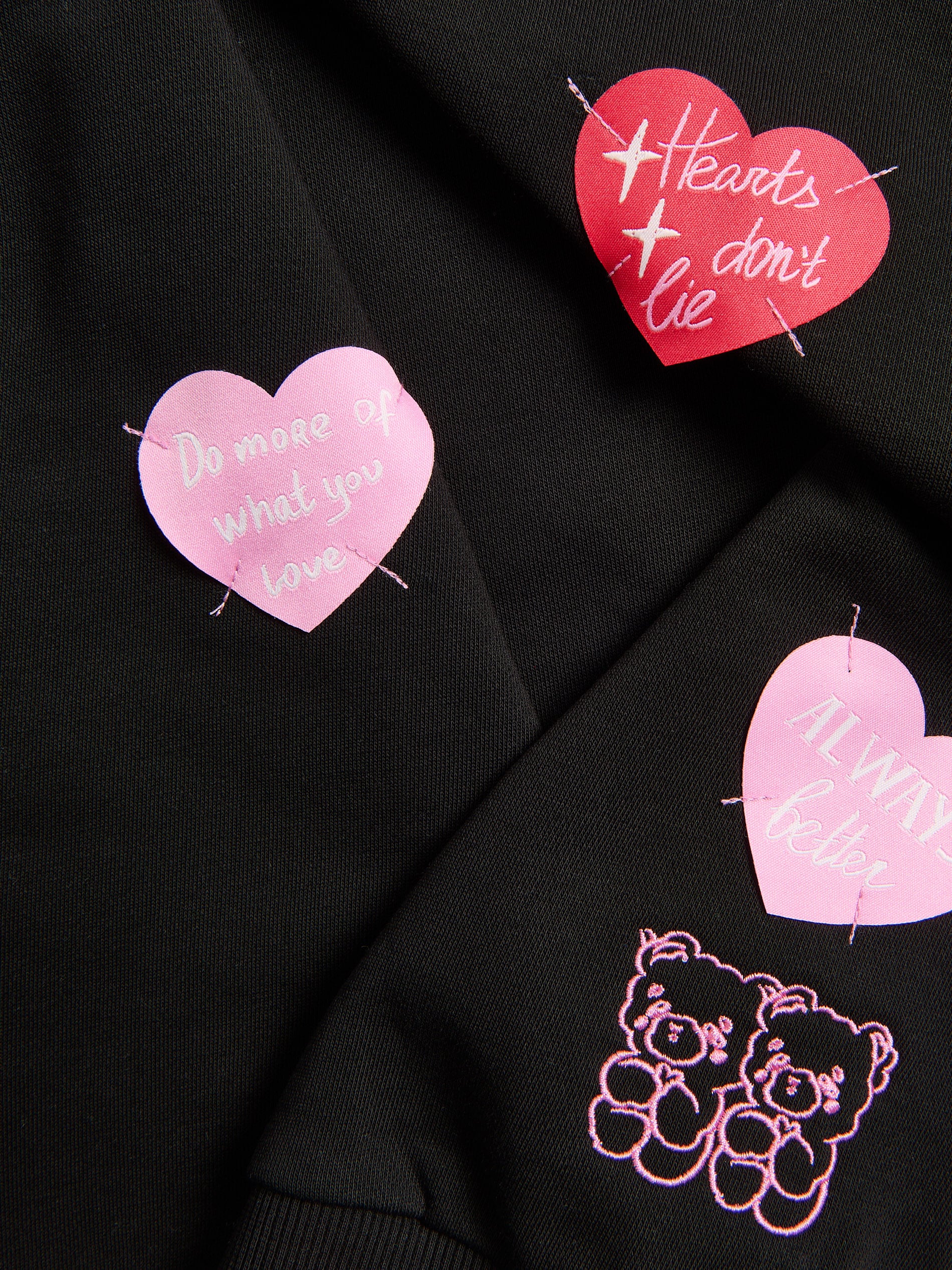 Sweatshirt mit Applikation