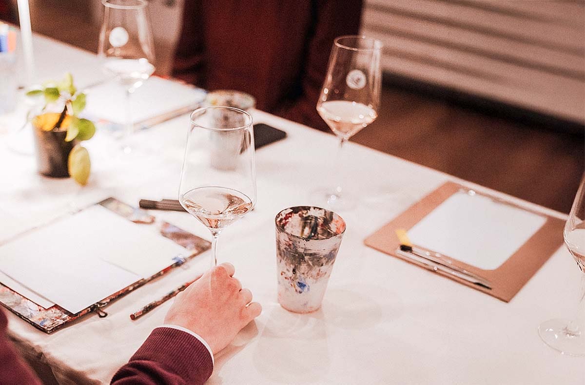 Weinetikett gestalten mit Wine Tasting Frankfurt (Ginnheim)