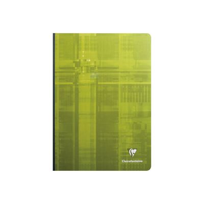 Clairefontaine - Cahier broché A4 (21x29,7 cm) - 192 pages - grands carreaux (Seyes) - disponible dans différentes couleurs