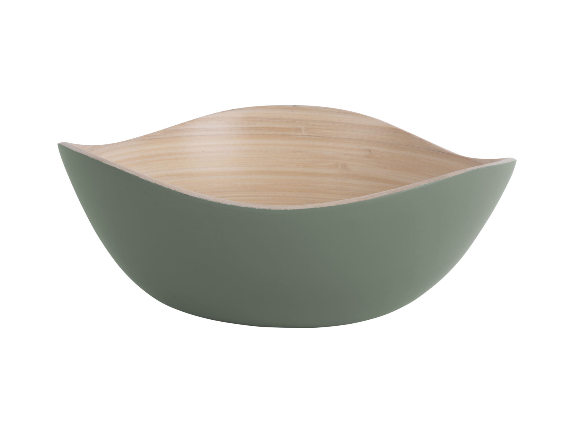 Bowl set Puro Organic bamboo jungle green