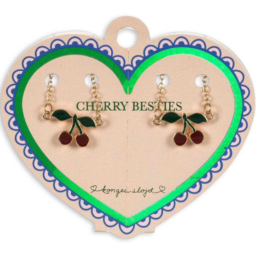 Konges sløjd vriendschapsarmband cherry - 2st