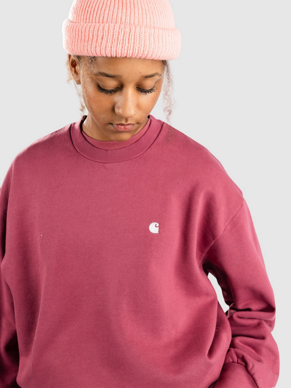 Carhartt WIP Casey Sweater punch/silver