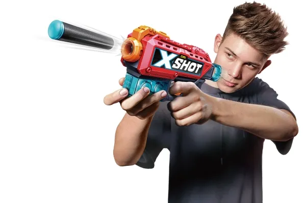 X-Shot Excel Kickback Foam Dart Blaster (8 Darts)