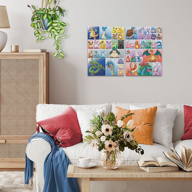 Pokémon Collection 2x500 Puslespill brikker, Ravensburger