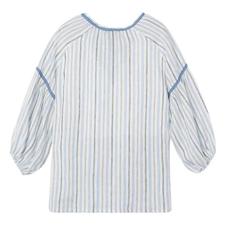 Sophie + Lucie Blouse Rayée | Bleu