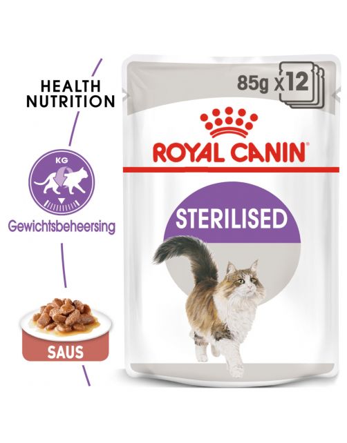 Royal Canin Sterilised - In Gravy - Kattenvoer - 85 g