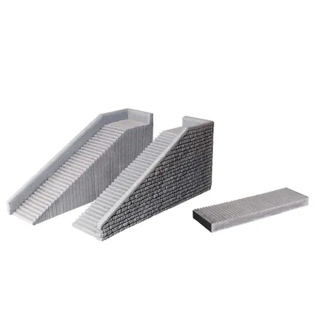 NOCH 58303- Treppen-Set, 3 Teile, H0