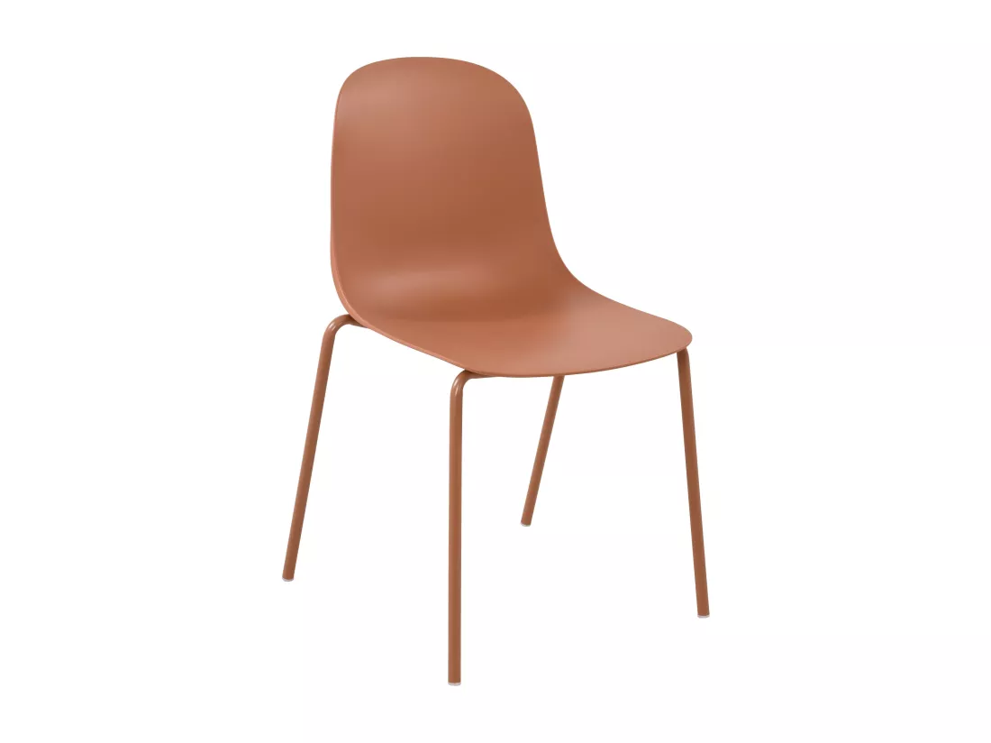 Chaise de conférence - Plastique - Terre cuite - Hardin