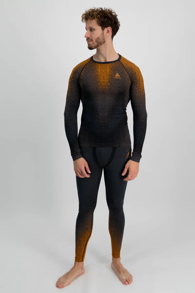 Odlo Performance Blackcomb Warm Herren Thermo Longsleeve
