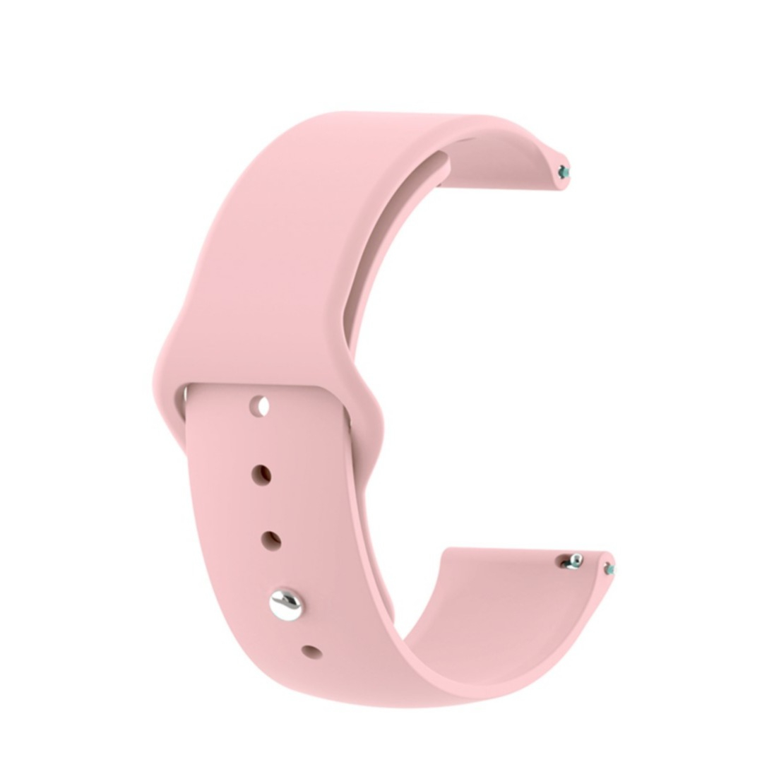 Fitbit Versa / Versa 2 / Versa Lite Silikon Sport Armband (Gelenkumfang 175-215mm) - Rosa