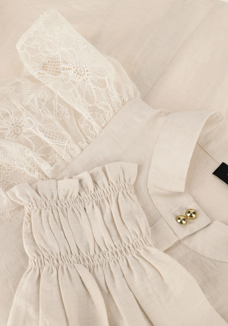 beige bruuns bazaar blouses yona shirt